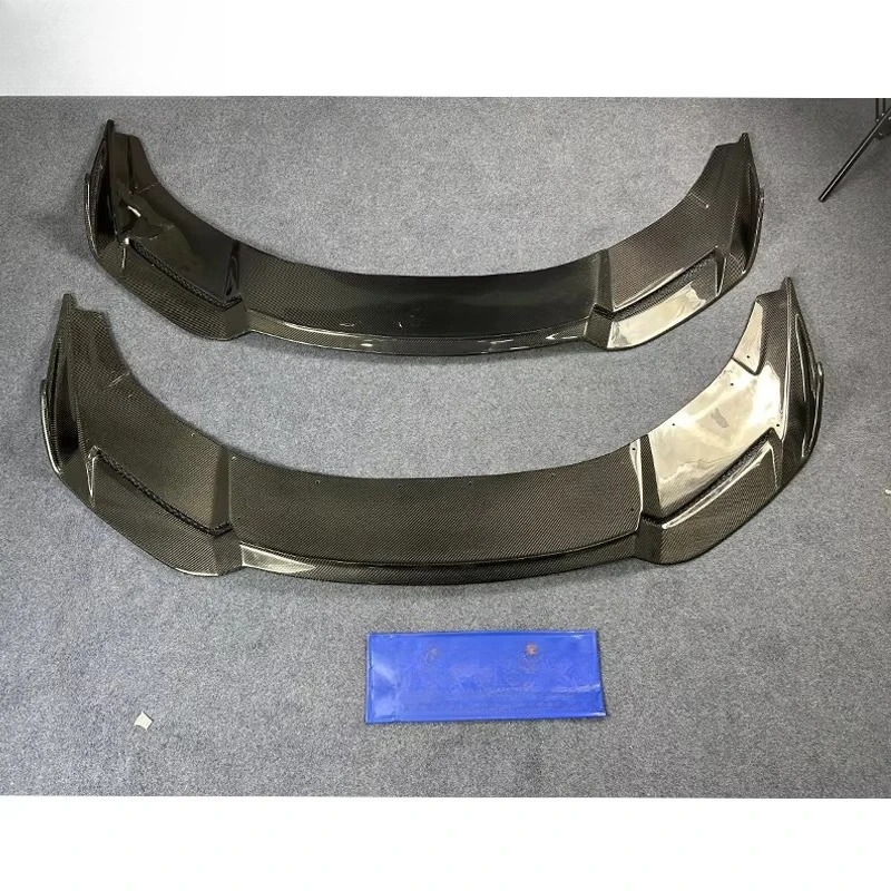 Hot Selling   RZ Style Carbon Fiber Front Car Bumper Lip for Huracan LP610 Front Spoiler Body Kit